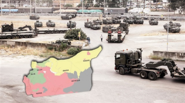 ارتش ترکیه به کُردهای سوریه اعلان جنگ کرد